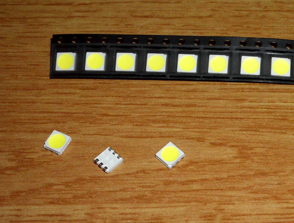 120 Stück LED SMD 5050 Weiß 6000-6500K (XL-5050UWC)